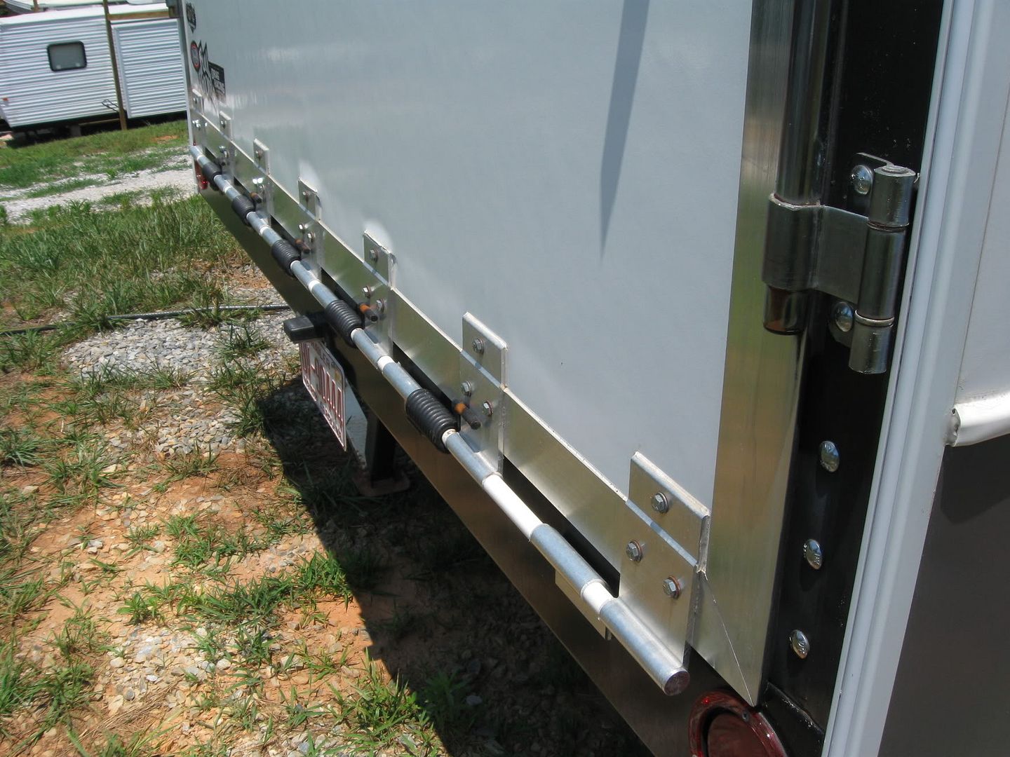 Open Roads Forum Toy Haulers How to remove ramp door